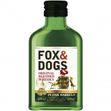 Виски Fox &amp; Dogs Original 0,1 л