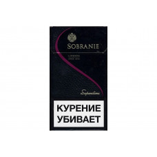 Сигареты Sobranie Black Super Slims