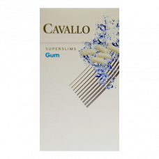 Сигареты Cavallo Superslims Gum (Кавалло Суперслимс Жвачка)