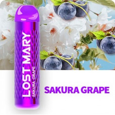 Электронная сигарета LOST MARY 3000 Sakura Grape (Лост Мэри 3000 Сакура Виноград)