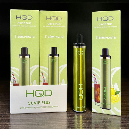 HQD Cuvie Plus Lime Cola (hqd Куви Плюс Лайм Кола)