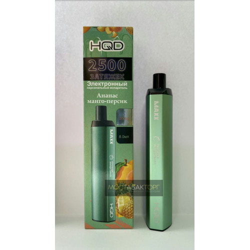 HQD MAXX Pineapple Mango Peach (HQD Макс Ананас Манго Персик)