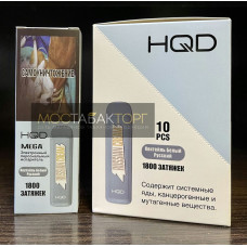 HQD Mega Russian Cream (HQD Мега Коктейль Белый Русский)