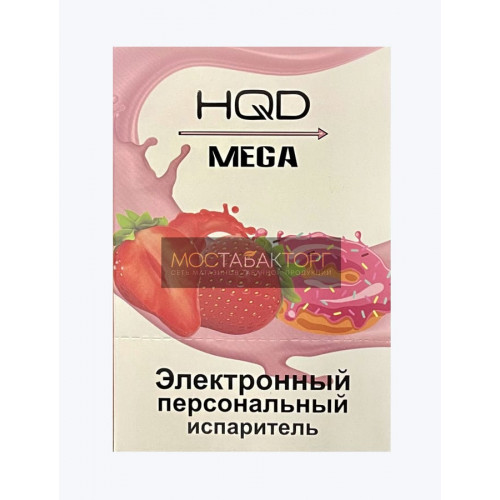 HQD Mega Strawberry Donut (HQD Мега Клубничный Пончик)