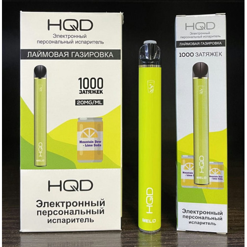 HQD Melo Lime Soda (HQD Мело Лаймовая Газировка)