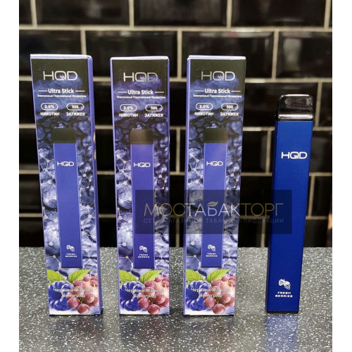 HQD Ultra Stick Fresh Berries (HQD Ультра Стик Черника-Малина Виноград)