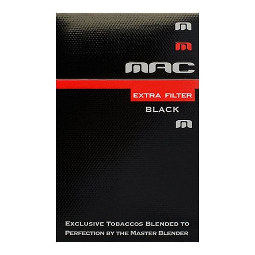 Сигареты MAC Black King Size (МАК Блэк Кинг Сайз)