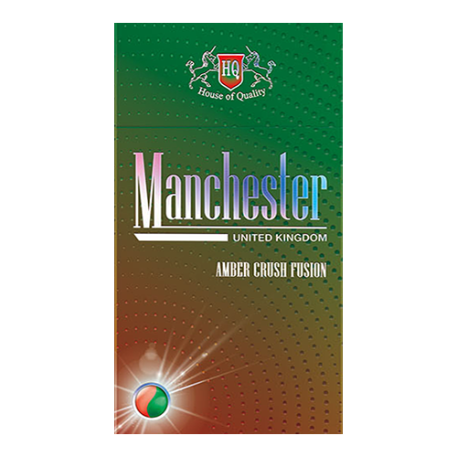 Сигареты Manchester Amber Crush (Манчестер Яблоко Ментол с кнопкой)