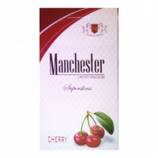 Сигареты Manchester Cherry Superslims (Манчестер Вишня Суперслимс)