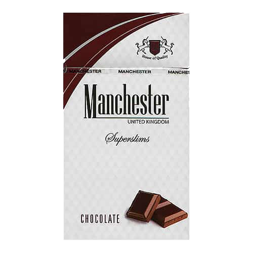 Сигареты Manchester Chocolate Superslims (Манчестер Шоколад Суперслимс)