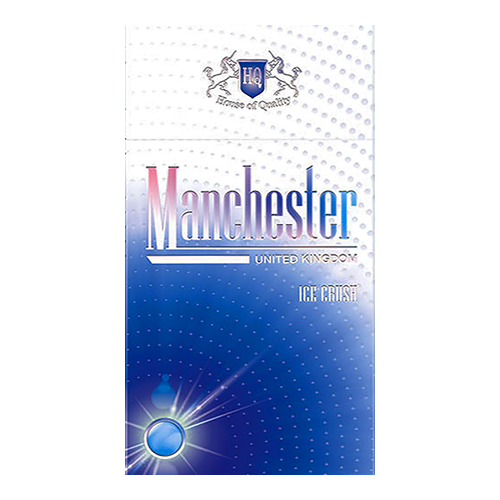 Сигареты Manchester Ice Crush (Манчестер Ментол с кнопкой)