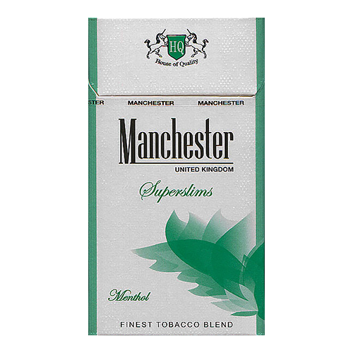 Сигареты Manchester Menthol Superslims (Манчестер Ментол Суперслимс)