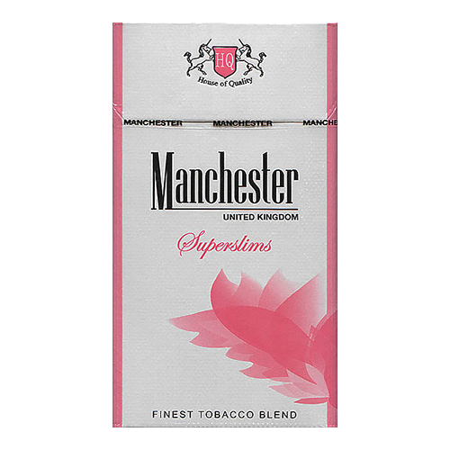 Сигареты Manchester Pink Superslims (Манчестер Пинк Суперслимс)