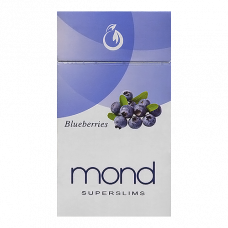 Сигареты Mond Blueberrie Superslims (Монд Черника Суперслим)