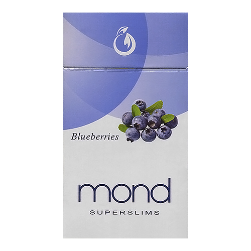 Сигареты Mond Blueberrie Superslims (Монд Черника Суперслим)