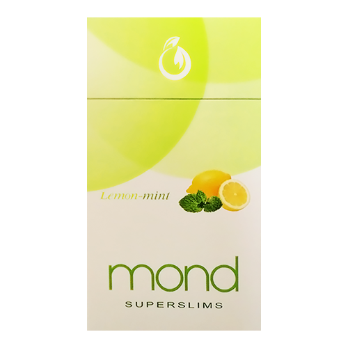 Сигареты Mond Lemon Mint Superslims (Монд Лимоная Мята Суперслим)