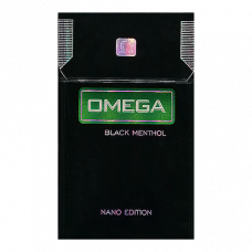 Сигареты Omega Nano Black Menthol (Омега Нано Блэк Ментол)