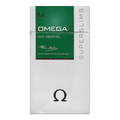 Сигареты Omega Superslims Eco Menthol (Омега Суперслим Ментол)