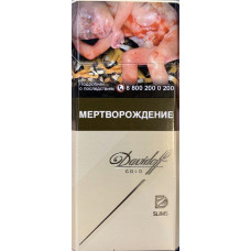 Сигареты Давыдов Слим Голд (Davidoff Slims Gold)