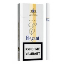 Сигареты Элегант Белый Слим (Elegant White Slims 6.2/100)